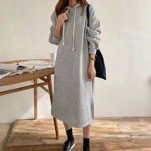 [나야홍]빅사이즈 511 베이직기모트임원피스 DLIV631_P411001250