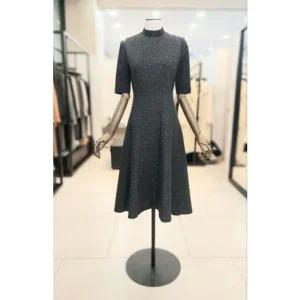 [갤러리아] [25 겨울] 니트반팔 소매 A라인 원피스(J254XSE017)