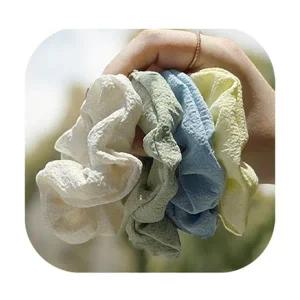 뽀글 곱창 머리끈 색상별 2개 총16개 세트