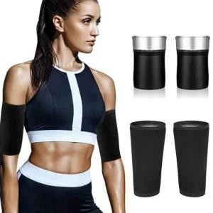 [피커]팔뚝 라인 찍찍이 타입 팔 땀복 여자땀복세트 아대