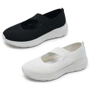 슈즈FREYA 여성 경량 슬립온 운동화 2종택1 K2816QAW 4CM1856202