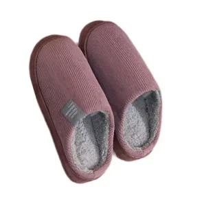 좋은 품질 240mm 캐주얼 털실내화 겨울털슬리퍼 거실화 소음방지