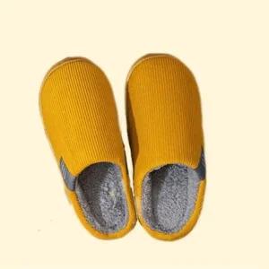 좋은 품질 240mm 캐주얼 털실내화 겨울털슬리퍼 거실화 소음방지