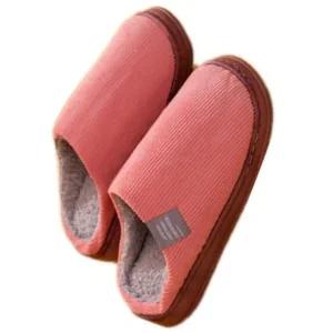 좋은 품질 240mm 캐주얼 털실내화 겨울털슬리퍼 거실화 소음방지