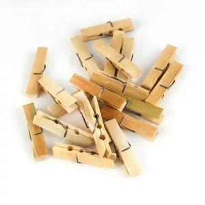 사진 꾸미기 우드집게 다용도 나무집게 20개입