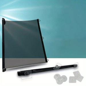 버스 트럭 및 SUV용 있는 흡착 필름 리트랙터블 열차단 PVC 앞유리 차양 투명 1개 컵 마운트가