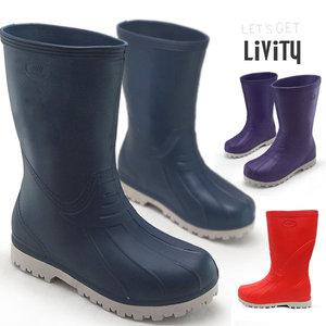 [230~280mm] LIVITY 논슬립창 초경량EVA 방수 장화 레인부츠 작업화 텃밭장화 DY900