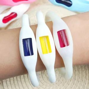 최신 윙윙볼 팔찌 천연오일 썸머 밴드 모기 퇴치 팔찌 시즌2 야광/방수 나들이 필수품