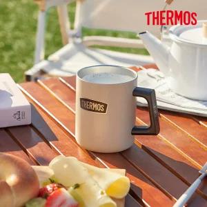 써모스 ROD-006K 트래블킹 캠핑 스테인레스 머그컵 텀블러 350ml
