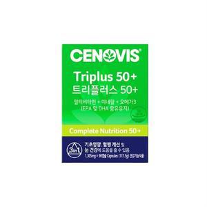 세노비스 트리플러스 50+ 플러스 90캡슐 1개