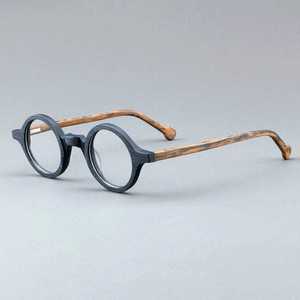 동그란 안경테 레트로 김구 레트로 뿔테 둥근 안경 특이한 원형 프레임