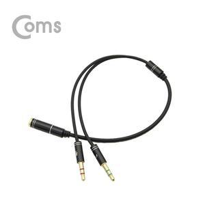 [IXHIUFXZ_4B]이어폰 마이크 스테레오 Y형 케이블-30cm ST