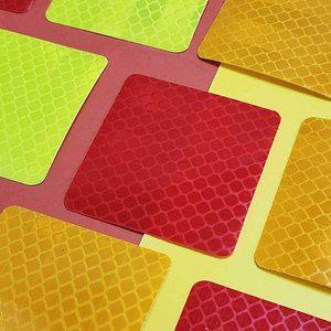 차량용 스티커 리플렉터 자동차반사 화물차 정사각 (WFFTSOZ)