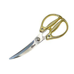 [베스트데코]스텐 도금손잡이 프리미엄 주방가위 고기가위 곡선가위 가죽용