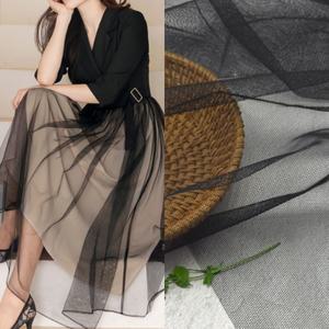 대폭 망사원단 레이스천 시스루 무지 도도 스판망사2종