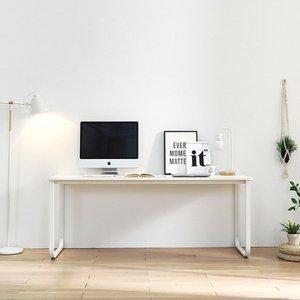 [인터데코]심플한 스틸다리 책상 테이블 식탁 작업대 180cm P0000KSC