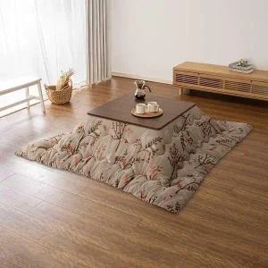 미니코타츠 테이블 인테리어 난방 원목 거실 일본식