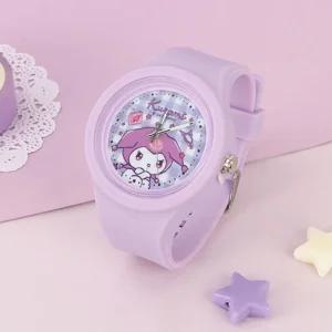 쿠로미 실리콘 바늘시계 783372어린이 귀여운 캐릭터 아이들이좋아하는 손목 키즈 생일선물 여아 패션손목
