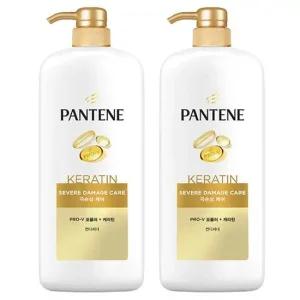 팬틴 케라틴 극손상케어 컨디셔너 1200mlX2개 대용량 린스