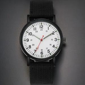 아날로그 슬림 나토 밴드 저소음 손목 시계 학생 시험 남자 여자 기념품 어린이 초등남아 수능 수험생 군인