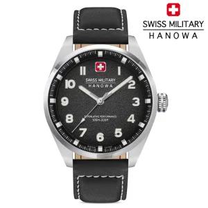 스위스밀리터리 하노와 100M 방수 남성 손목시계 SMWGA0001505