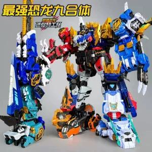 미니특공대 최강공룡 그레이트 렉스카이저 D9 공룡 합체 로봇 변신 장난감