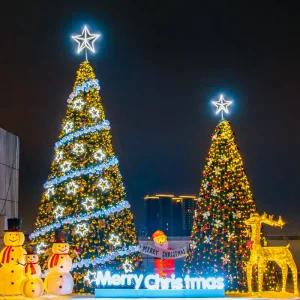 대형 크마스마스 트리 3m 야외 크리스마스장식 호텔 교회 상가 광장 쇼핑몰 연말