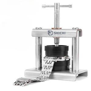 손목시계프레스 피팅 조정 도구 또껑닫는 기계 클램프 압축기 교체 손목 뚜껑 배터리 클로저 케이스