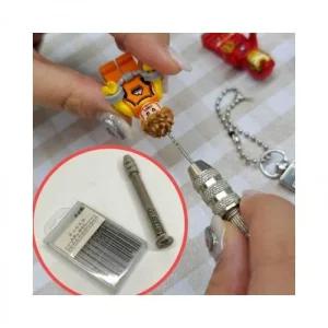 미니 핀바이스 세트 가죽공예 수동 10종  (47RQu)