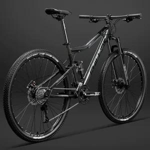 성인 풀샥 MTB 팻바이크 오프로드 블랙레드 바퀴큰 입문용