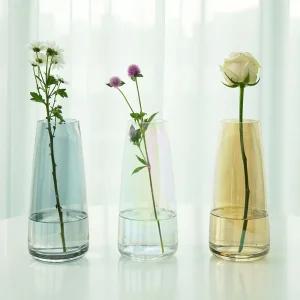 홀로그램 유리화병 엘로시오 레오나 1+1 세트조화꽃병 인테리어 오브제 소품