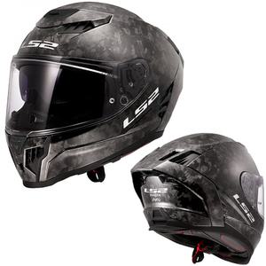 LS2 헬멧 FF807 DRAGON FORGED CARBON 풀페이스 헬멧 풀카본 핀락필름 스모그쉴드 추가포함 최상의착용감