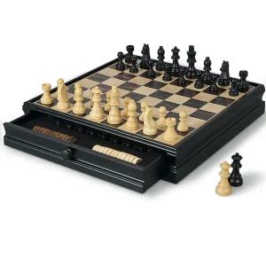 원목체스 고급 체스판 휴대용 게임 자석 체스 보드게임 고급원목  보드게임추천