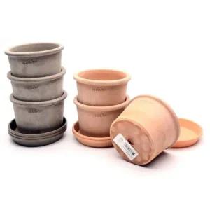 [골드스마일]토분 11x7cm 봄꽃화분 엔틱토분 다육토분 토기화분 이태리토분