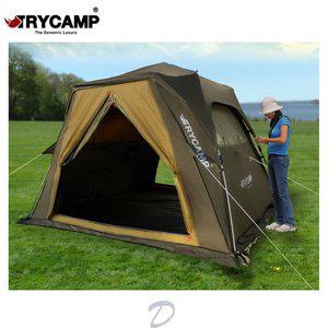 [트라이캠프] A 사계절 쉘터 2종 대형 220 원터치자동텐트 4-5인용