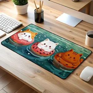 마우스 장패드 굿즈 애니 캐릭터 고양이 게이밍 패드 고양이 강아지