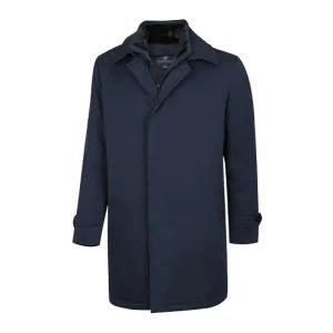 [파파브로] 남성 겨울 이중지퍼 하프코트 YD-JUW-320