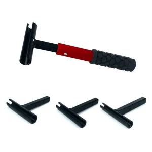 힌지렌치 방문 경첩 현관문 조절 수리 도어 4P 세트 공구