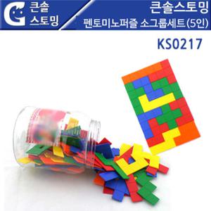 큰솔스토밍 펜토미노퍼즐 소그룹세트(5인) / 블럭놀이