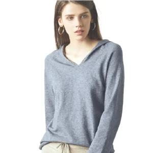 마녀의생활 WH02 베이직 니트 후드 티셔츠