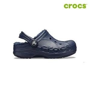 [크록스][크록스 정품] 바야 라인드 클로그 아동 털샌들 205977-463