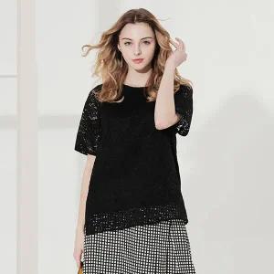 [마르조][마르조][1종]샬롯레이스 블라우스_KSMSMF01