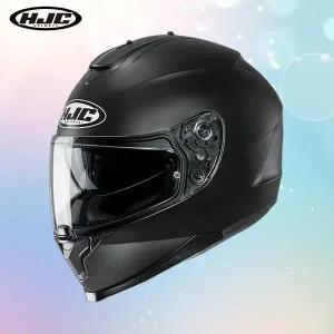 홍진 C70 SOLID SEMI FLAT BLACK 풀페이스 헬멧 이너바이저