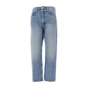 파이브 포켓 버튼 플라이 스트레이트 진 A069D 1371 VAT