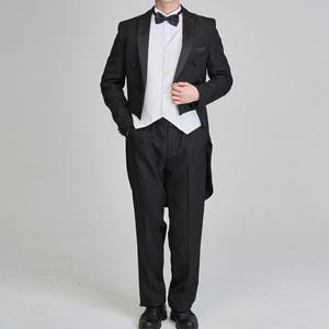 남자 연미복 상하 세트 무대 의상 무대복  남성 교회 행사 단체복 합창단 오케스트라 지휘 공연복 