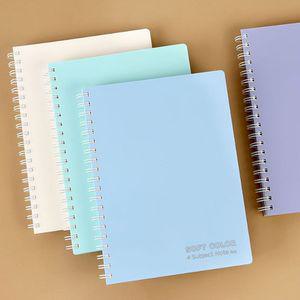 스프링 컬러 유선 노트 랜덤 2P 학생용 필기 연습장