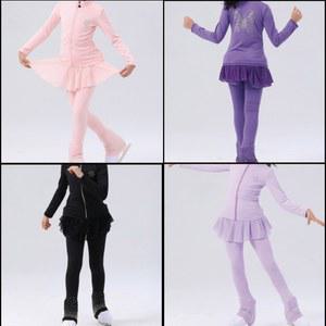 피겨연습복 스케이트 훈련복 트레이닝 의상 스케이팅 여성