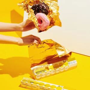 호일 금색 골드 포일지 알루미늄 플레이크 포장 금박지