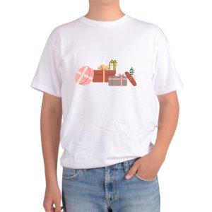 길단 아시아핏 반팔티 선물상자 크리스마스선물 생일선물졸업선물그림 다양한색상 전사이즈
