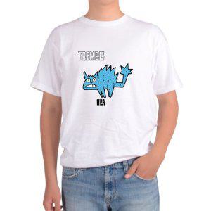 길단 아시아핏 반팔티 전율 떨림 공포스러운 두려움 추위 긴장 오싹그림 다양한색상 전사이즈